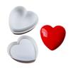 Heart Shaped Silicone Mold 3D Diamond Love Heart Shaped Mold for Jelly Chocolate Cake Handmade Soap Pudding Mold Candy Making