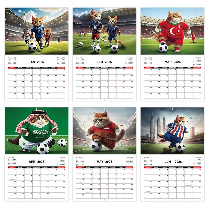 2026 Kittens Cats Calendar Wall Monthly Planner Family Home Organiser