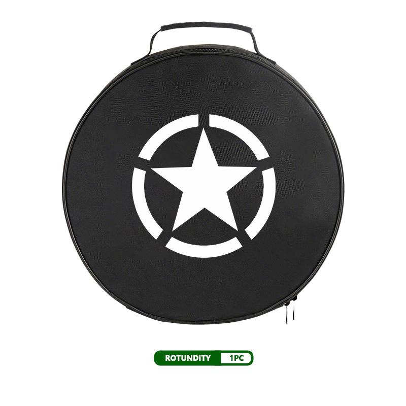 For Jeep Car Logo Cable Case Charging Gun Storage Bag Waterproof Cable Organizer JK JL JKU TJ YJ CJ Wrangler Rubicon Grand