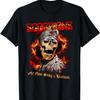 Official Scorpions Blackout Skull T-Shirt