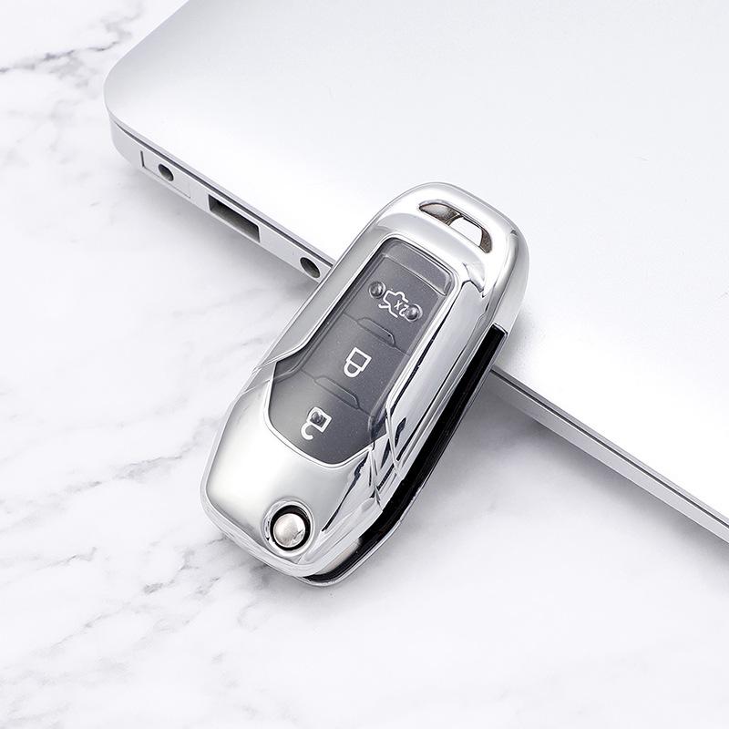 Car Key Case for Ford Edge, Focus, Kuga, Explorer, Mondeo