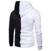 Men Long Sleeve Hoodie Stitching Zipper Coat Jacket Outwear Sport Tops Men's Casual Sweater