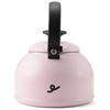 Fuji Enamel Whistling Kettle, 1.6L, Induction Compatible, Animal Kettle, Pig Design, DOY-1.6WK.B