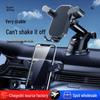 2-in-1 Car Phone Holder with Suction Cup for Dashboard and Air Vent