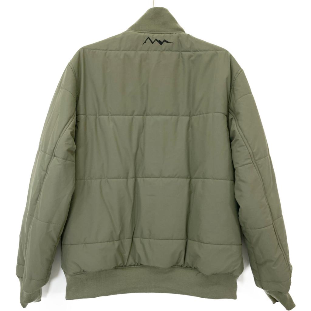 MANASTASH Navy X Khaki Reversible Nylon Stadium Jacket Jacket M navy/khakiUsed