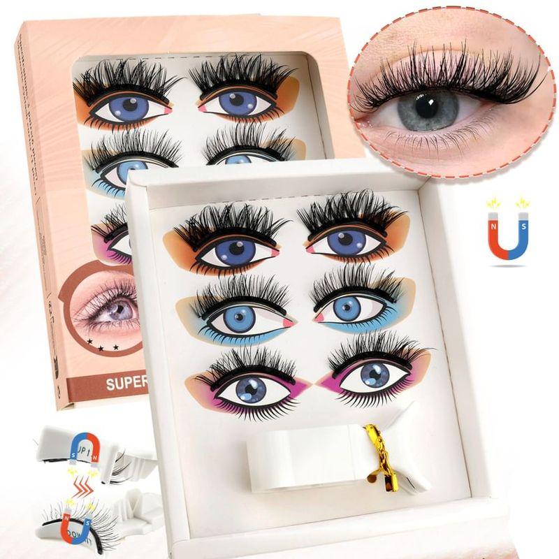 Lashie - Curl Magnetic Glue-free Multipack False Eyelashes