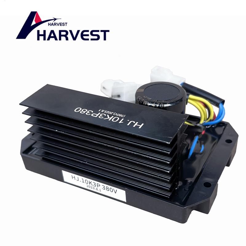 HJ.10K3P380 Three Phase AVR diesel Generator Automatic Voltage Regulator Stabilizer Gas Control Module 10KW 20KW 7 wires