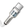 USBC Cable USBC Series Metal Data PD QC SCP 100W 5A 1m White