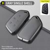 5 Bottons Zinc Alloy Auto Key Fob Cover Case Housing Fit For Cadillac Ct4 Ct4-V Ct5 C8 Corvette Lyriq - Key Ring Auto Accessories