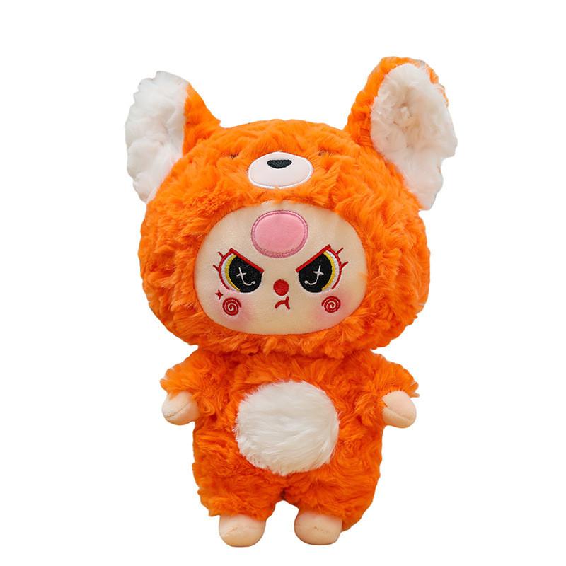 Three V3 Baby Cartoon Plush Toy With Soft Pp Cotton Filling For Bedroom Kids