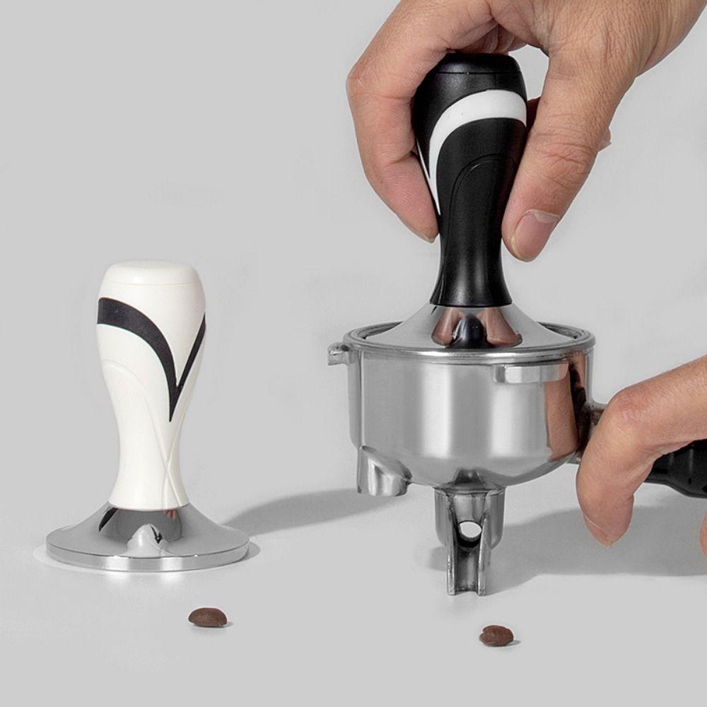 Flat Bottom Coffee Tamper Constant Pressure Coffee Leveler Espresso Distribution Tool  Barista Use