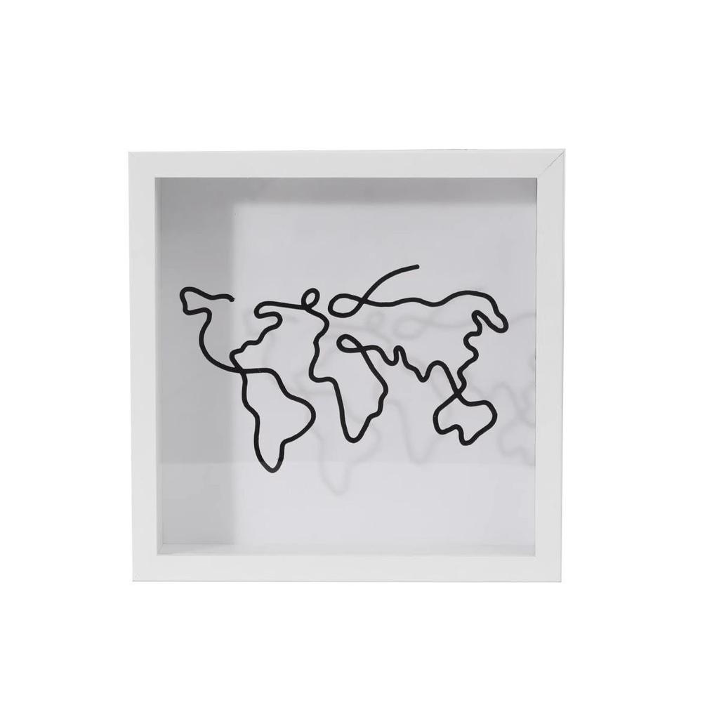 Time Fragments: Wall-Mounted Ticket & Travel Memory Frame