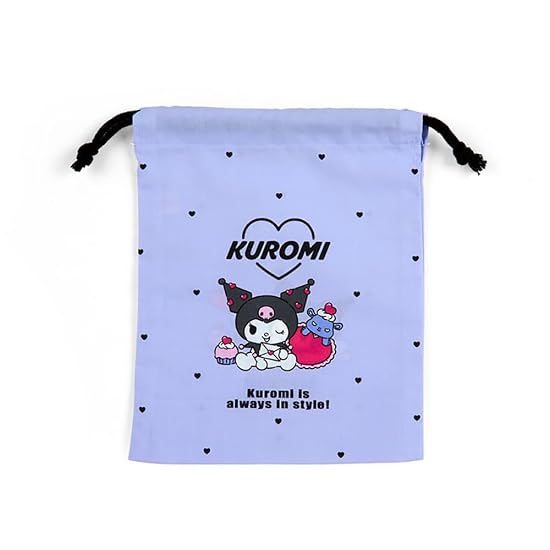 SANRIO Куроми Сумка-мешок с боковыми складками S 254487 B0CH48DB53