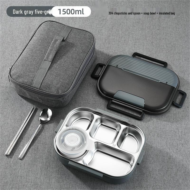 Qianxing 316 Stainless Steel Divided Lunch Box