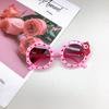Children'S Cute Sunglasses Cartoon Bear Photo Concave Shape Babies Sunglasses Sunscreen Children'S Glasses