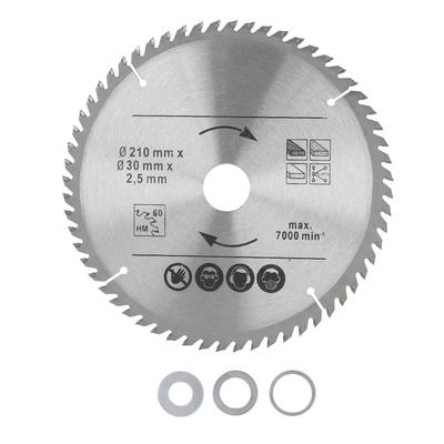 Circular Saw Blade Carbide for Woodworking Miter Table Saws Wood Plastic Cutting 8?14in 210X60TX30