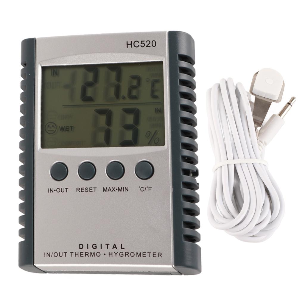 LCD Digital Thermometer Hygrometer Digital Temperature Humidity Tester Meter Indoor Outdoor