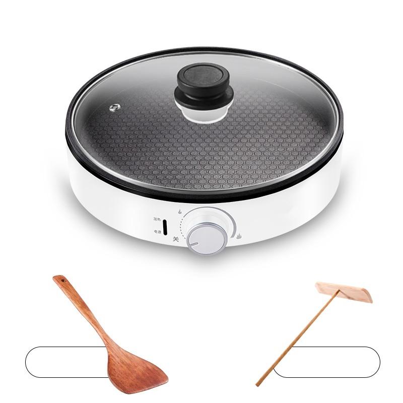 

220 В Бытовая электрическая блинница с антипригарным покрытием Мультиварка Сковорода для выпечки блинов Пицца Блинница Электрическая сковорода для выпечки блинов AU