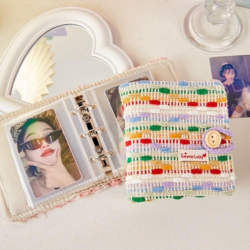 3 inch Photocard Holder Binder Cards Collect Book Cute Picture Protector  Stamp