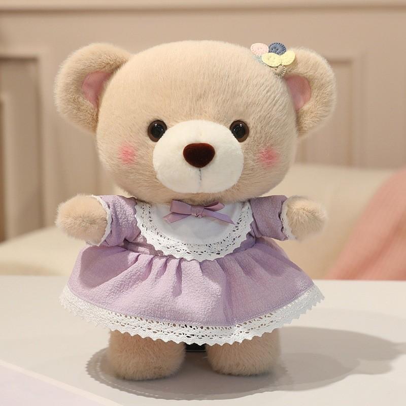 Childrens Plush Bear Toy With Pp Cotton Filling For Play And Giftgiving