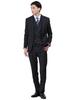 Takakyu Solid Stretch Slim 2024SS Men's Suit, 110011803128433, Gray, Color, Washable, Fit, 2-Button, 3-Piece Suit,