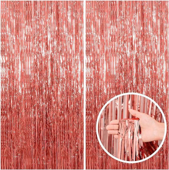 1*2M Rain Curtain: Birthday, Wedding, Stage Decoration Ribbon Strips