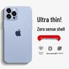 Nai Xiaoya Ultradünne, matte iPhone-Hülle mit vollständigem Linsenschutz