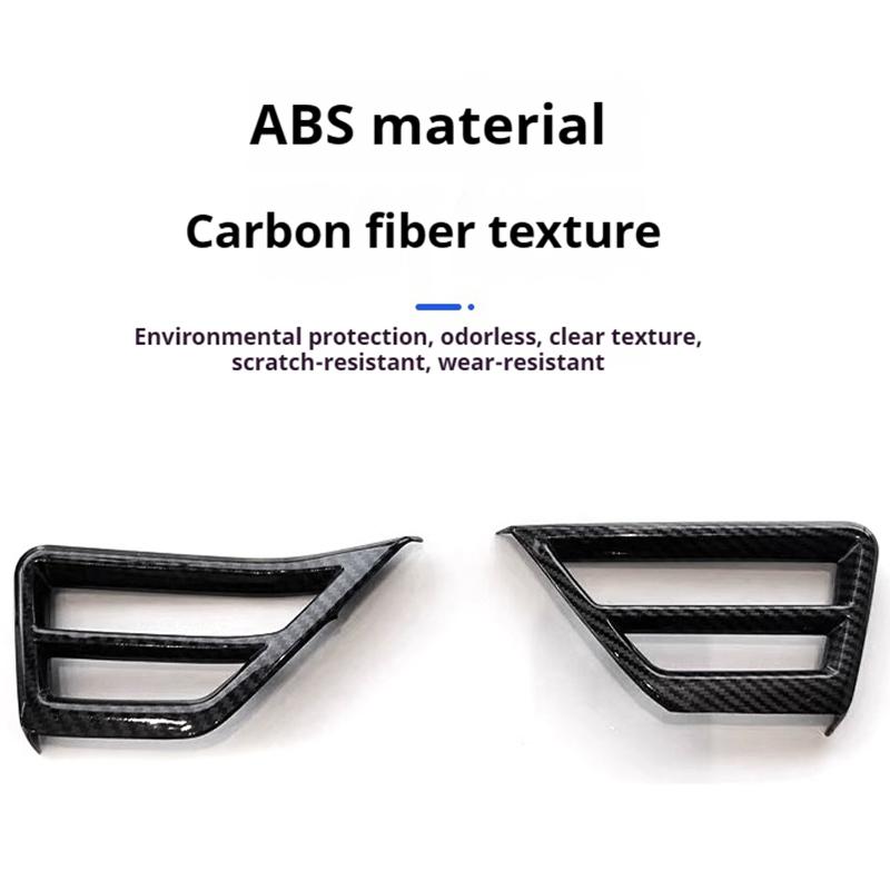 For BMW 3 Series G20 2025+ ABS Carbon Fiber Center Control Dashboard Air Vent Cover Interior accessories