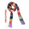 Personality Charm Neckerchief Mixed Color Scarves Contemporary Neckerchief for Stylish Men and Women