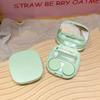 High Quality Portable Contact Lens Case for Women Transparent Beauty Companion Box Girls Contact Lenses Boxs
