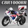 1:9 Honda Cbr1000Rr Little Monkey Toy Model Motorbikes Alloy Diecast Sound Light Shock Absorption Motorcycle Toys For Kids Gifts
