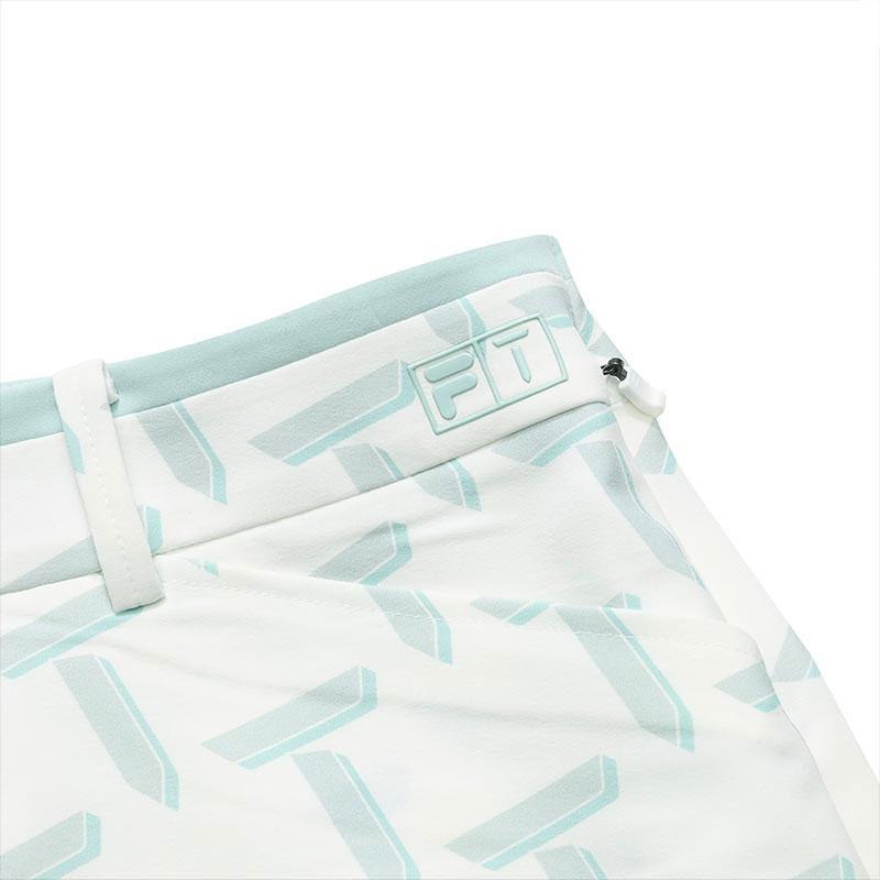 Fila Golf Series High-Sensitivity Printed Casual Skirt Women Skirts Jade-White A11W325308F-WT