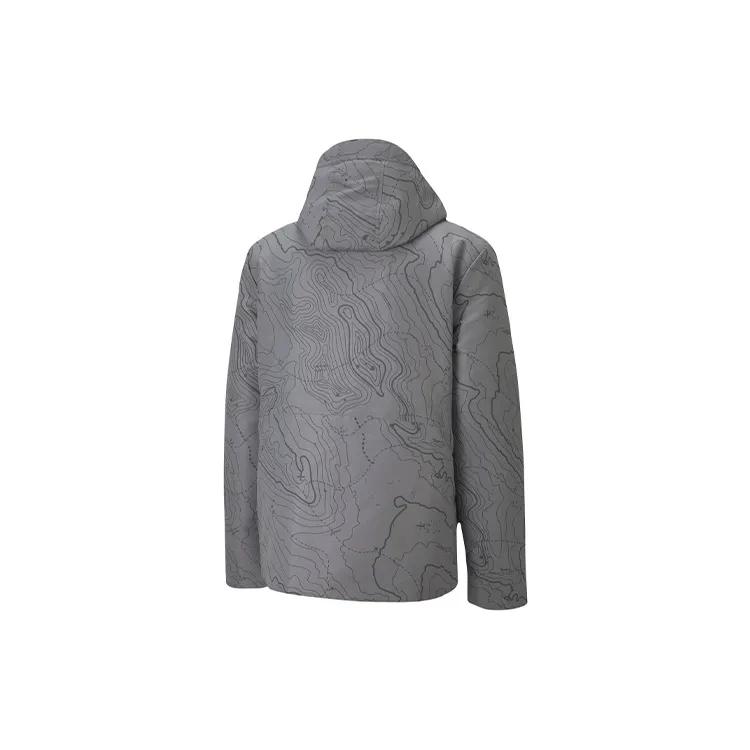 PUMA Porsche Racing Collection Coat Men's Gray (Unisex) Puffer Jackets 598118 03