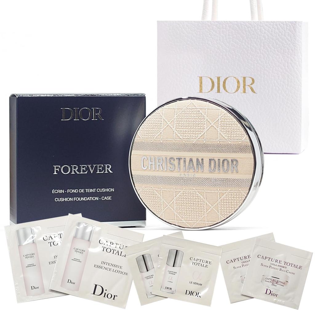 Diorskin Forever Cushion Case 2024 Limited Edition Gift with Shopping Bag DIOR (Beige)