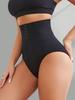 Flarixa High Waist Shapewear Tummy Control Adjustable 2 Level Closure Butt Lifter Seamless Briefs Body Faja Curve Control