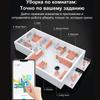 Robot Vacuum Cleaner ABIR K30,Auto-empty Dock,UV Spot Cleaning,6500PA Suction,Multi-floor Map,Customized Wet Dry Room Cleaning