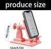 Phone Holder Creative Sewing Machine Shape Black Pink Blue Anti Slip Base Portable Stand For Home Desk Watching Video