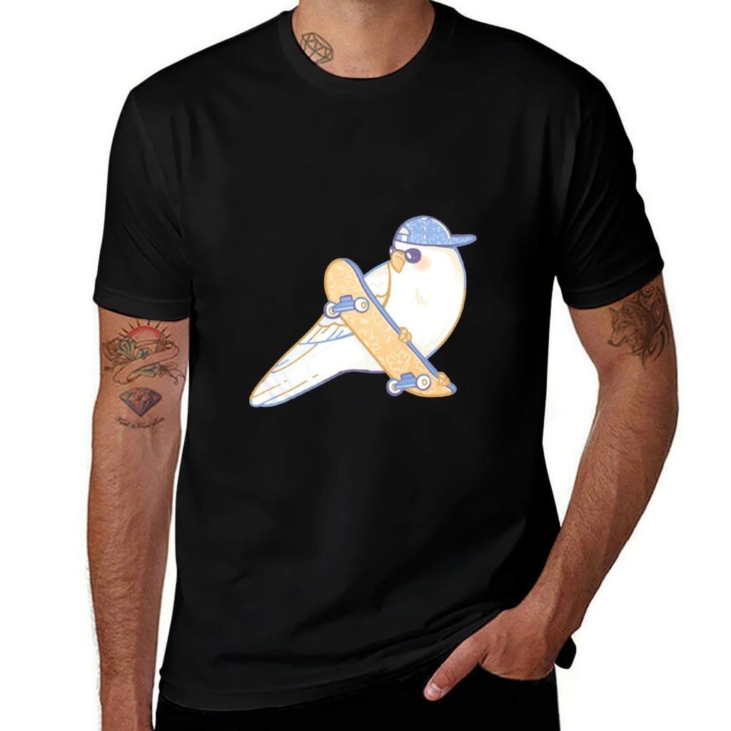 Coo Bird TShirt Fashion Graphic Tee for Men