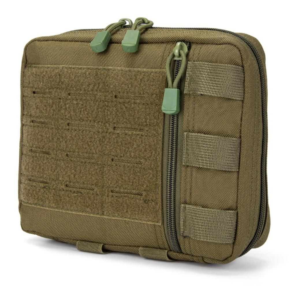 

EDC Organizer Tool Pouch Multi-Purpose Molle Waist Pouch Multi-Pockets Camping Survival Pouch for Outdoor Sports зелений