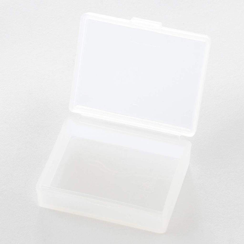 MUJI Polypropylene Small Item Case, Medium, 64 x 52 x 20mm