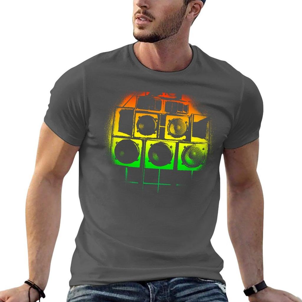 REGGAE SOUNDS TShirt t shirts for man cotton soft man t shirts high quality luxury brand TShirt