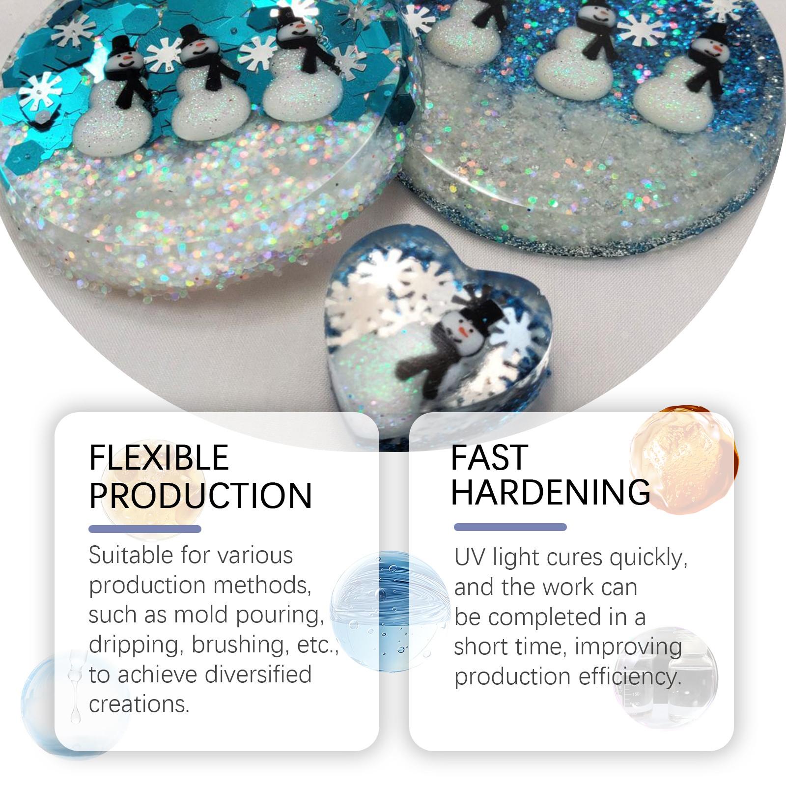 Креативный УФ-клей на основе смолы — фото 3