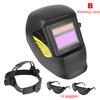 Auto Darkening Solar Power Welding Helmet Large View Welder Mask Welding Mask For Arc Weld Grind Cut True Color Lens
