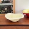 Ins Wind Special-shaped Salad Bowl High-value Yogurt  Oatmeal Breakfast Bowl Irregular Dessert Bowl Ice Cream