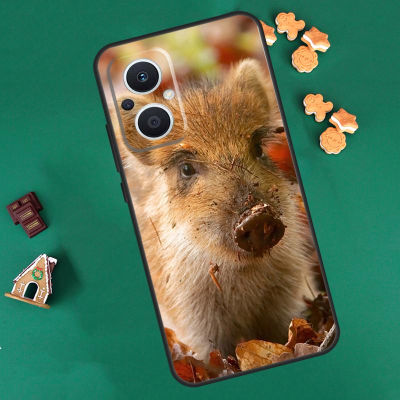 Wildschwein Hülle Für OPPO Reno 8 7 Lite 14 13 12 11 F 10 Pro 8T Hülle Für OPPO Find X8 X6 X5 X9 Pro Hülle