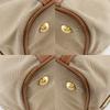 PRADA logo Handbag BN1841 2WAYShoulder beige canvas/leather Women Used