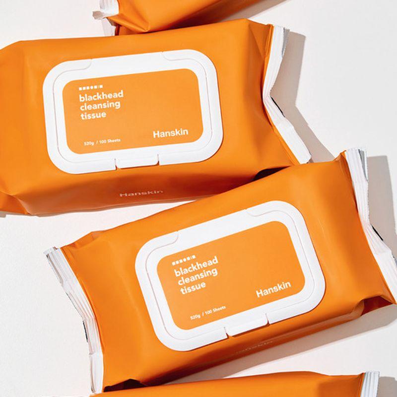 

HANSKIN Очищувальні серветки від чорних цяток 100 шт. Single item_GH990850