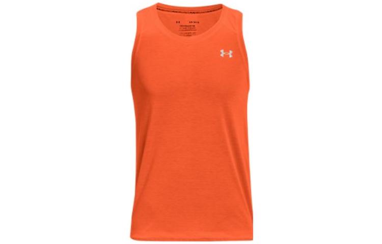 Under Armour Tank Top Men s Orange 1361468-825 S