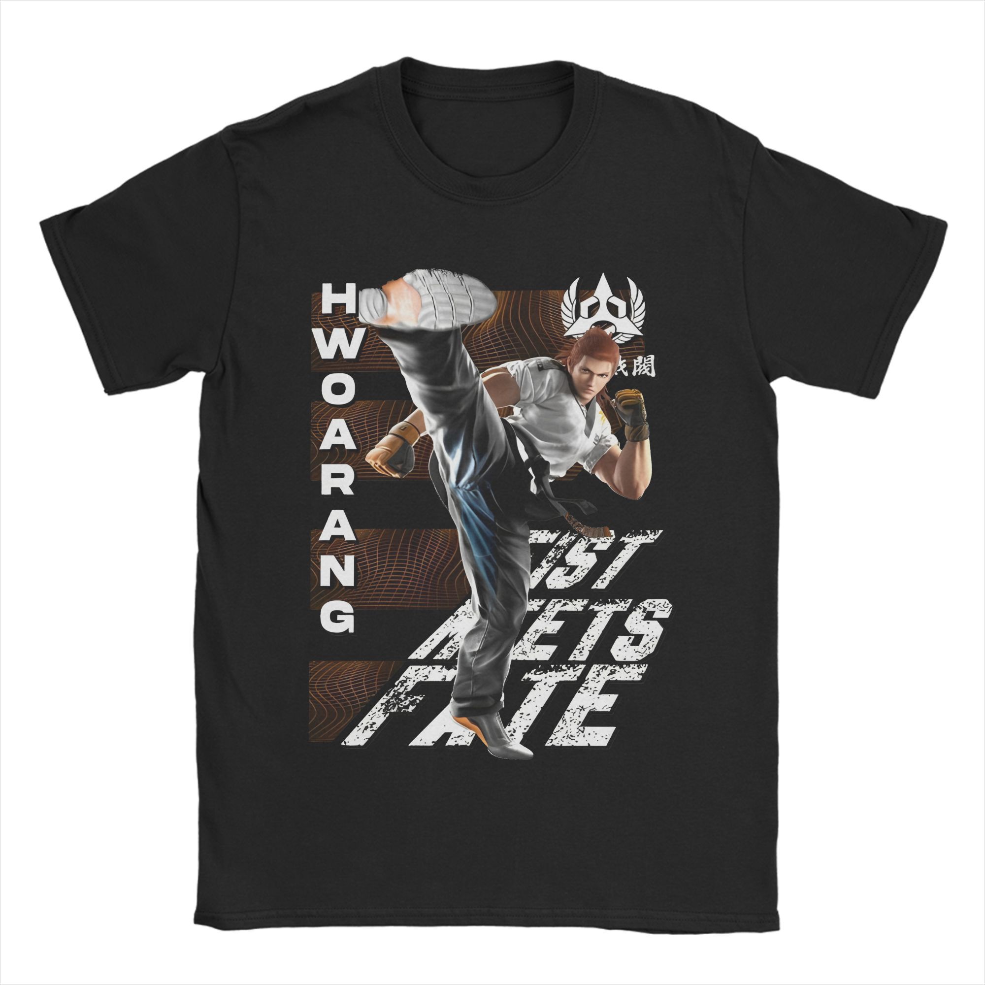 

Хип-хоп Tekken 8 Король Файтинг Футболки Мужские Хлопковые С коротким рукавом Круглый вырез Летний Топ Футболка 4XL