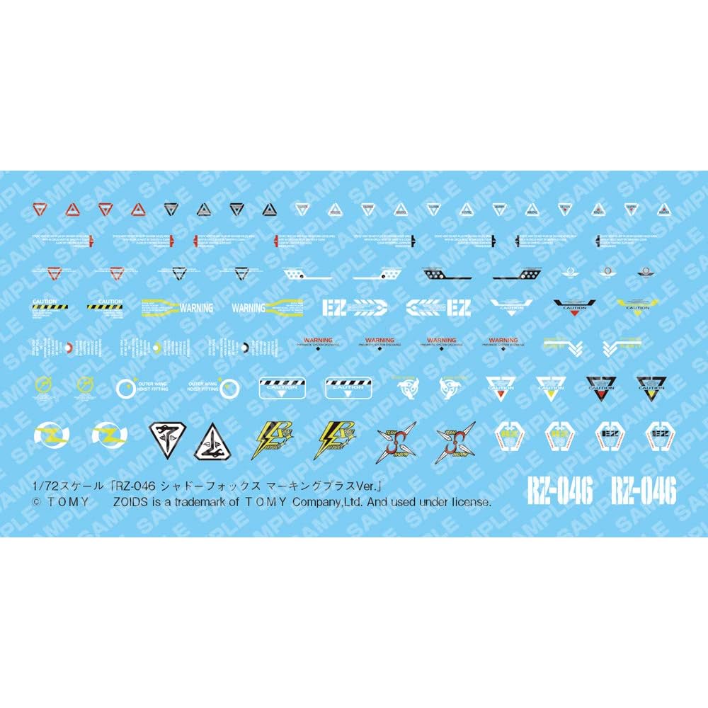 Kotobukiya Zoids RZ-046 Shadow Fox Marking Plus Version 1/72 Scale Plastic Model 240mm Length